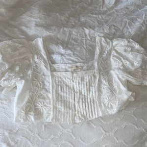 NWOT love shack fancy shirt